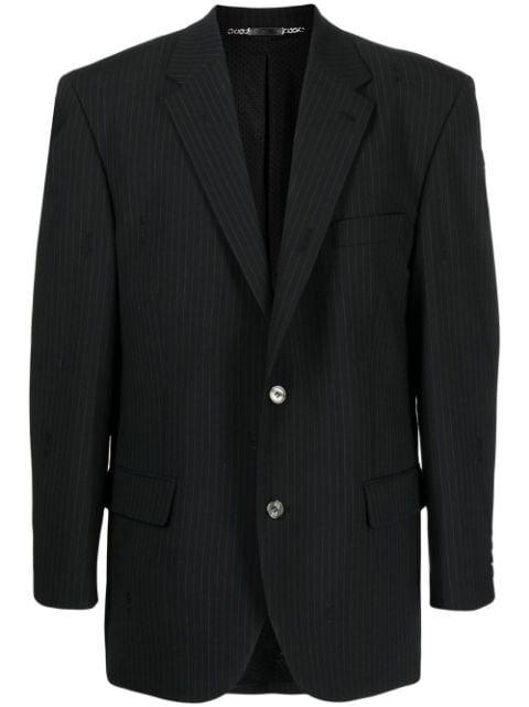 pinstripe single-breasted blazer by PALMER