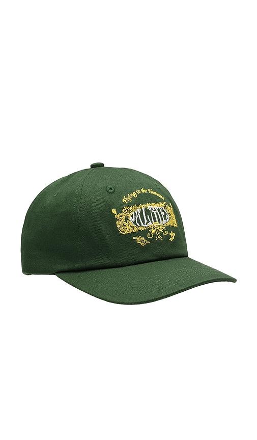 Palmes Angels 6-Panel Cap in Green by PALMES