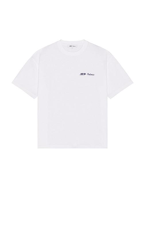 Palmes x ATP T-Shirt in White by PALMES