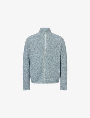 Textured High-Neck Cotton-Knit Jumper by PALMES