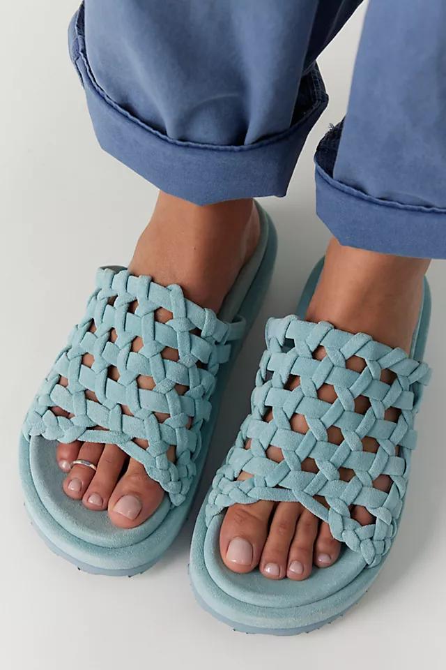 Nadi Woven Slide Sandals by PALOMA BARCELO | FREE PEOPLE