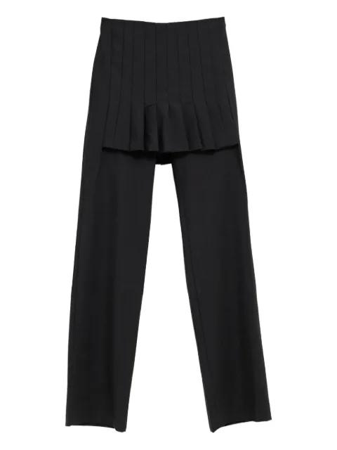 Andrale skirt-appliqué trousers by PALOMA WOOL