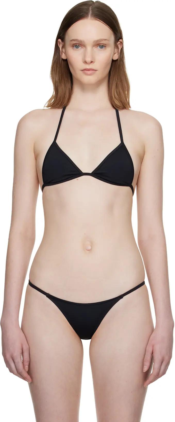 Black Adina Bikini Top by PALOMA WOOL