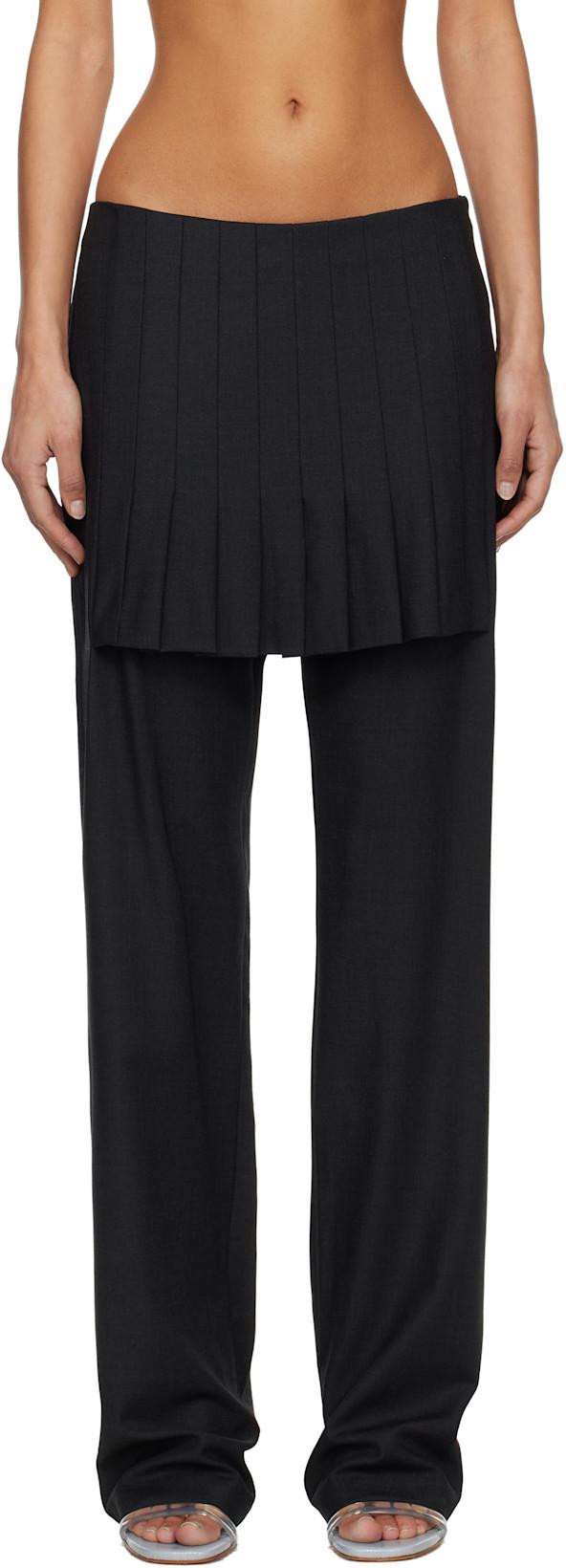 Black Andrale Trousers by PALOMA WOOL
