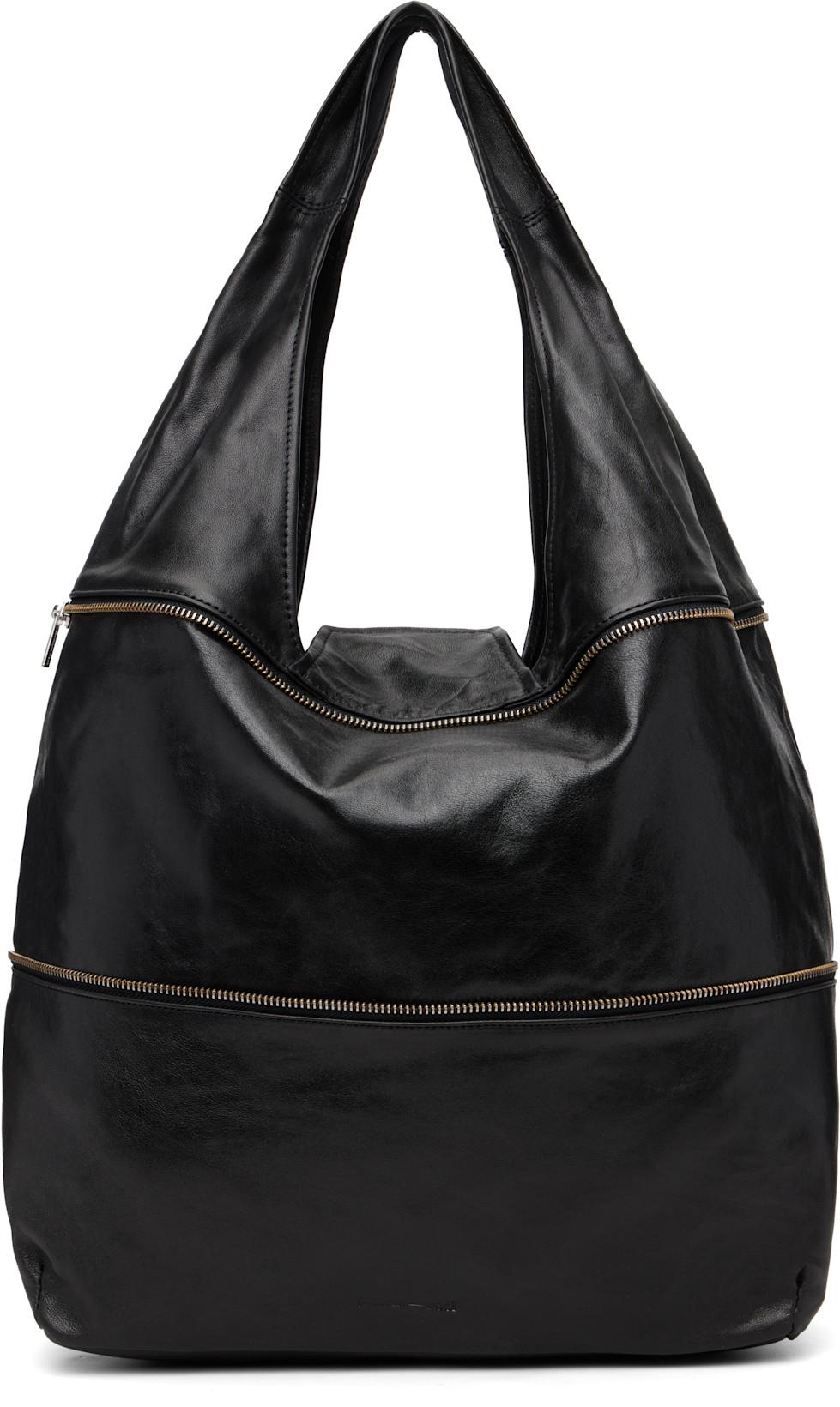 Black Riba Zip Bag by PALOMA WOOL