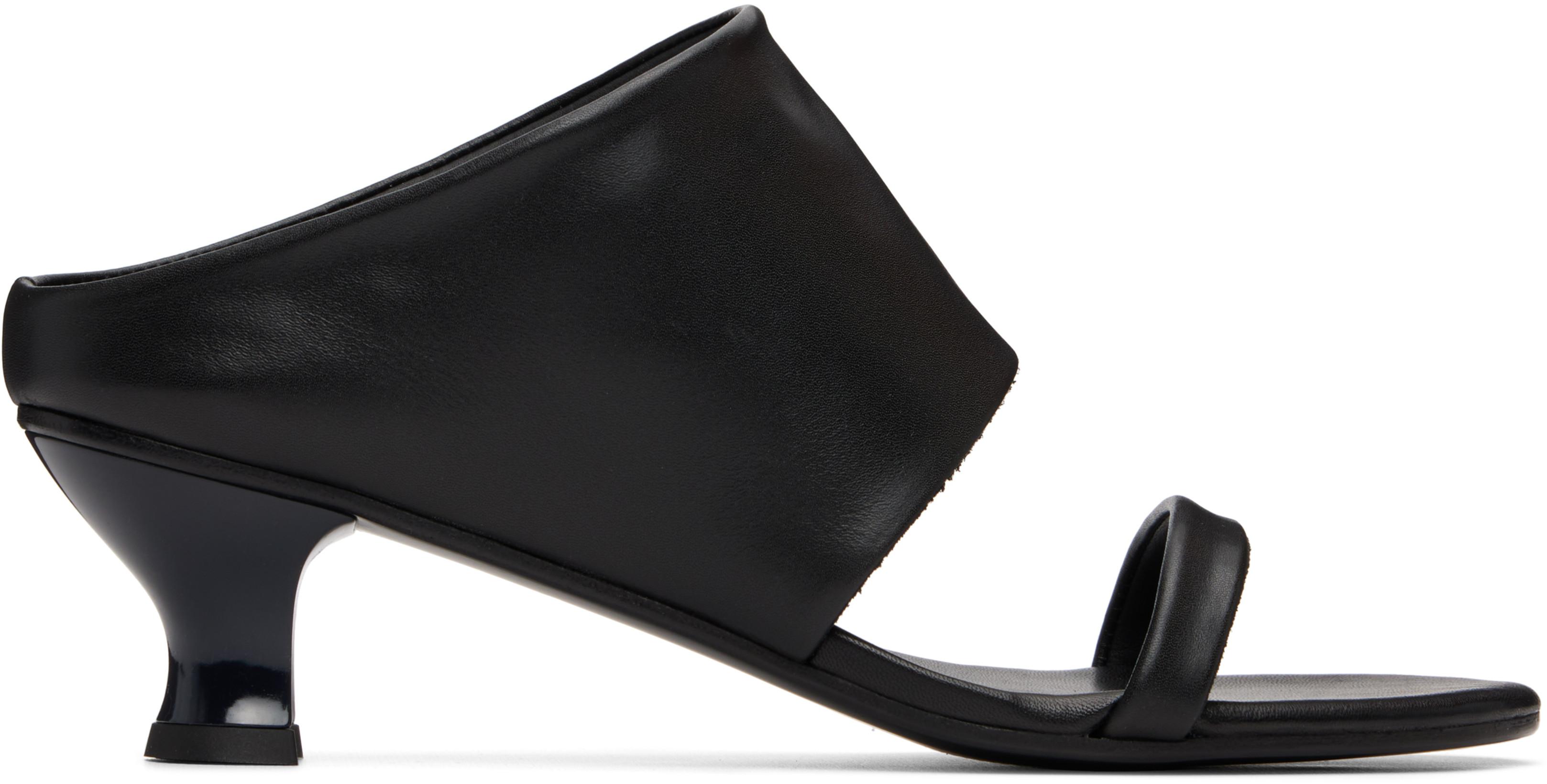 Black Roberta Heeled Sandals by PALOMA WOOL