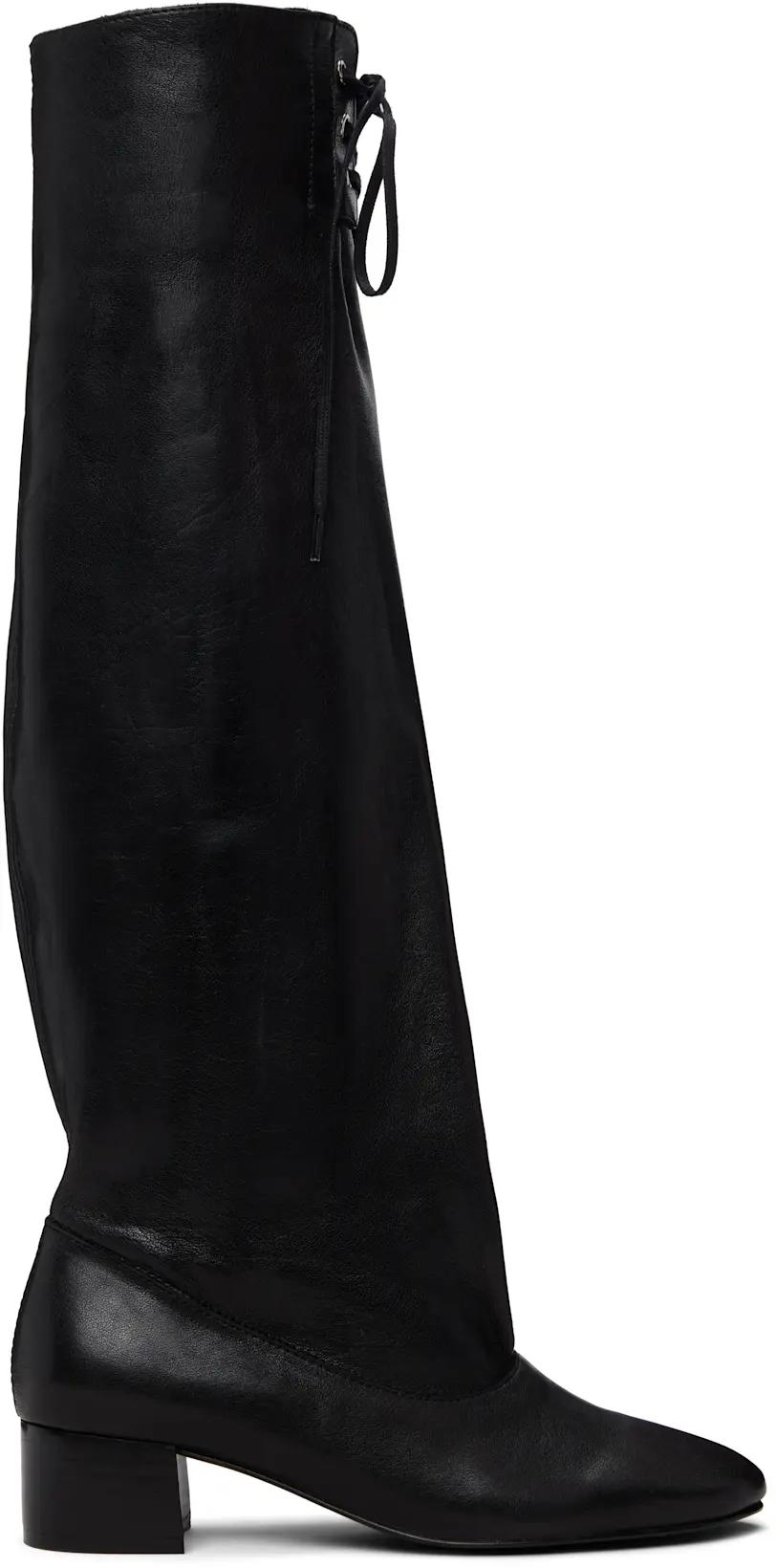 Black Victoria Boots by PALOMA WOOL