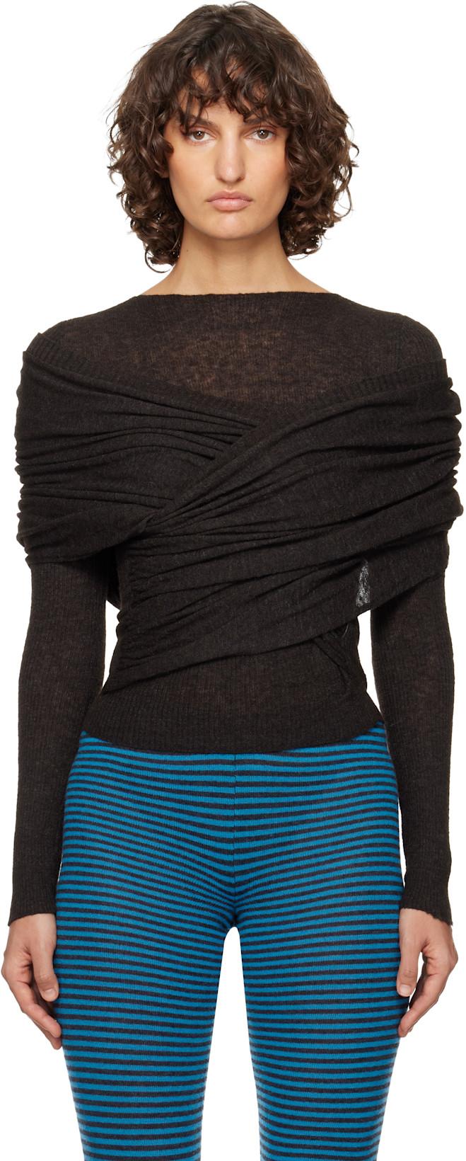 Brown Elio Sweater by PALOMA WOOL