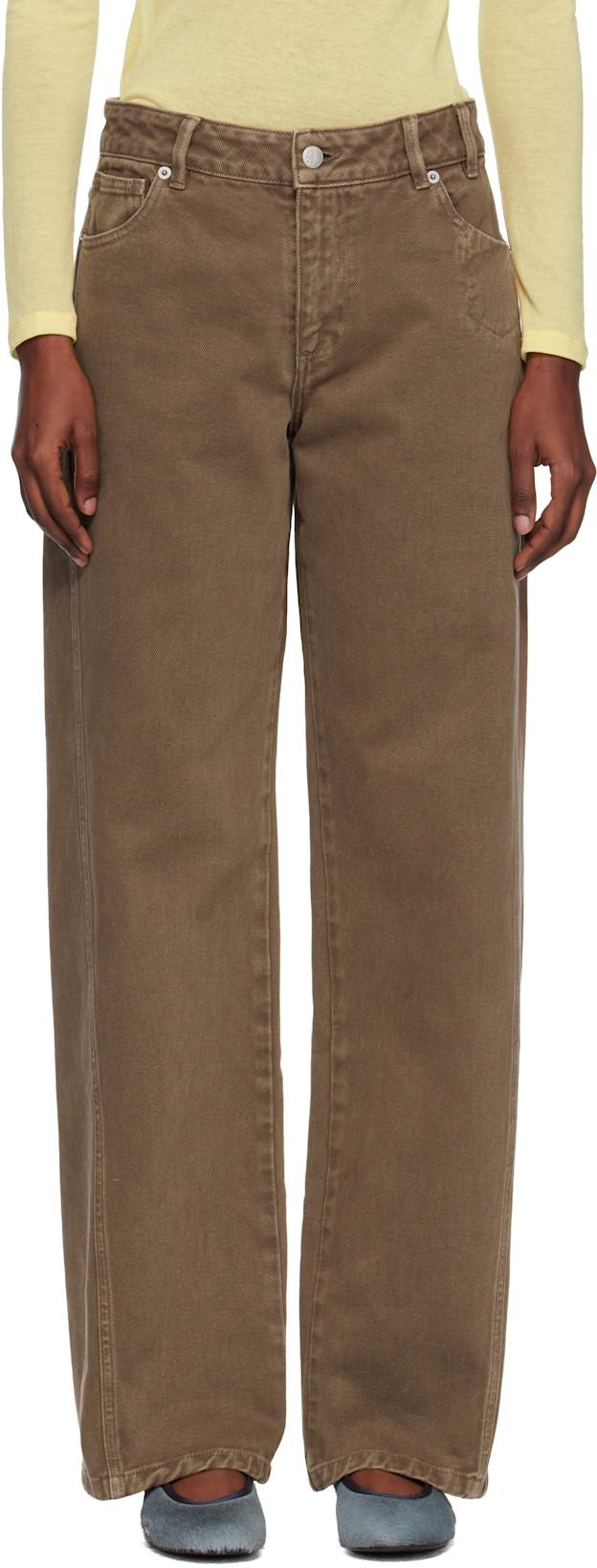 Brown Reyno Jeans by PALOMA WOOL