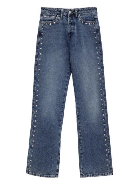 Crowd studded jeans by PALOMA WOOL