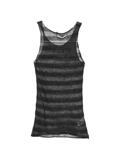 Dino striped sheer tank top by PALOMA WOOL
