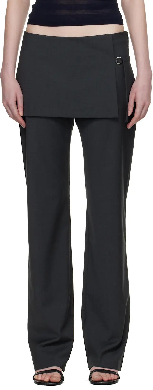 Gray Archive Trousers by PALOMA WOOL