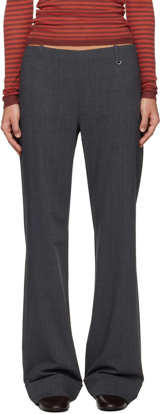 Gray Lomba Trousers by PALOMA WOOL