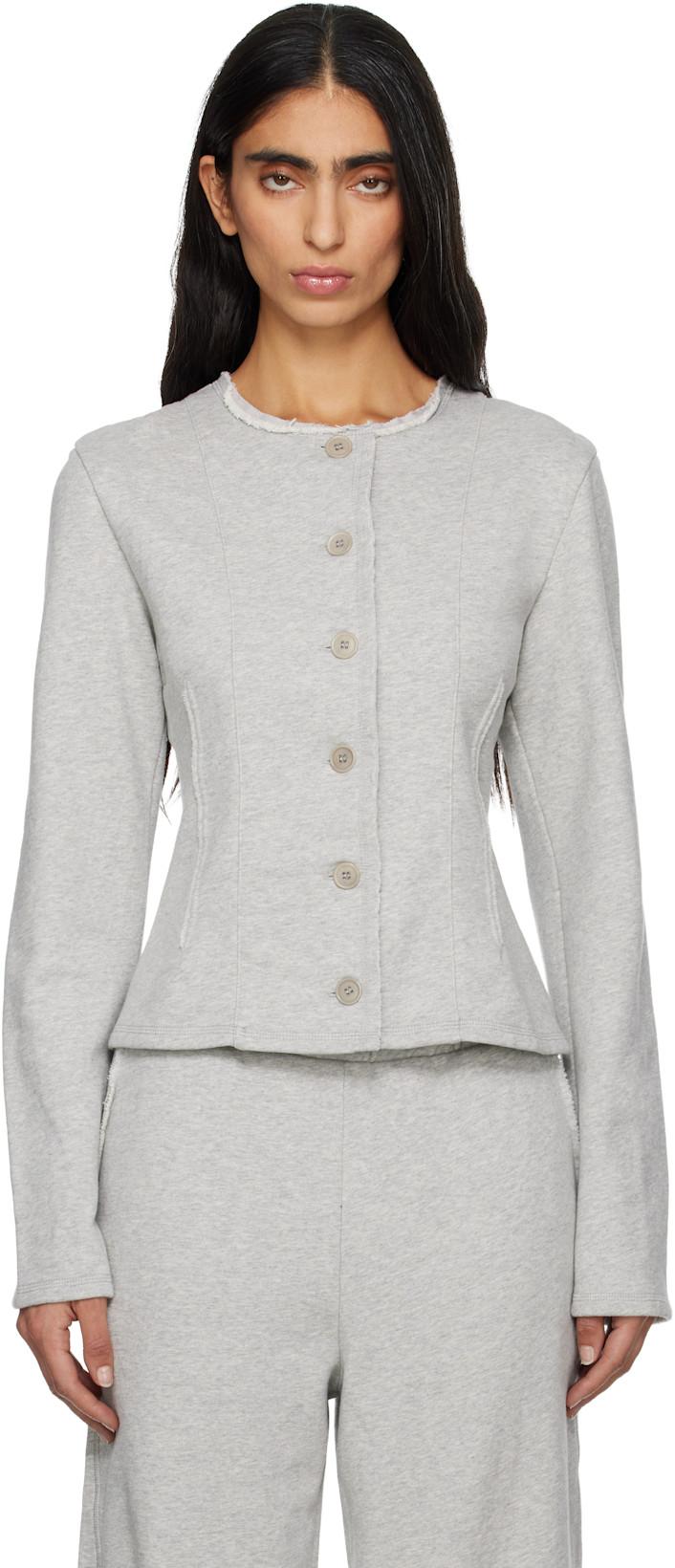 Gray Sanpi Cardigan by PALOMA WOOL