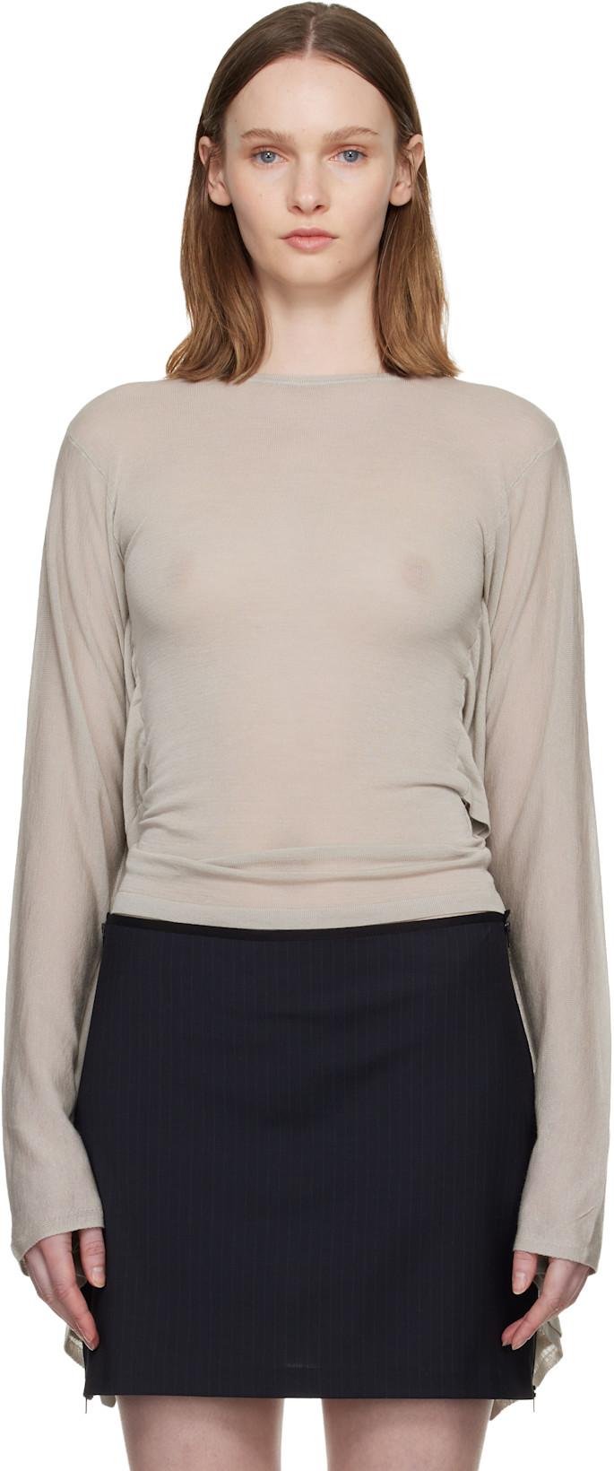 Gray Suga Sweater by PALOMA WOOL