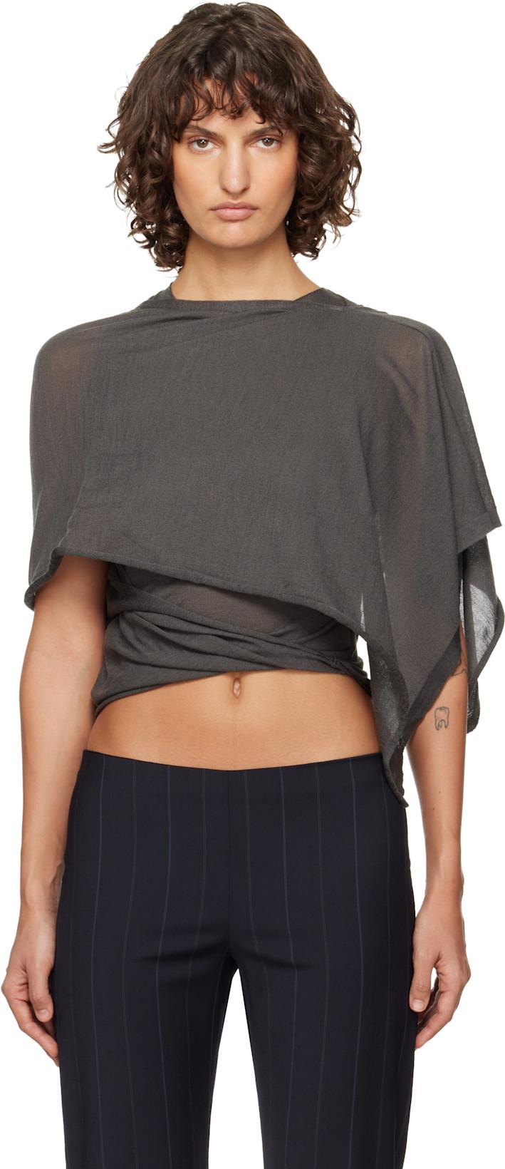 Gray Willy Blouse by PALOMA WOOL