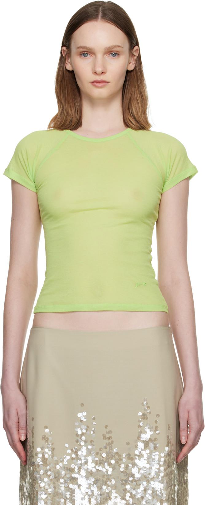 Green Omu T-shirt by PALOMA WOOL