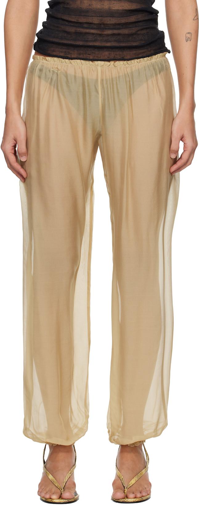 Off-White Weza Trousers by PALOMA WOOL