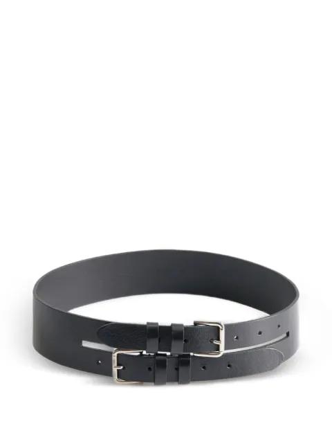 Penelope II double-buckle belt by PALOMA WOOL