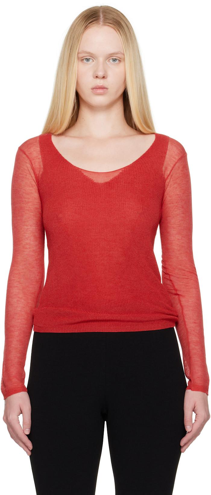 Red Litam T-shirt by PALOMA WOOL