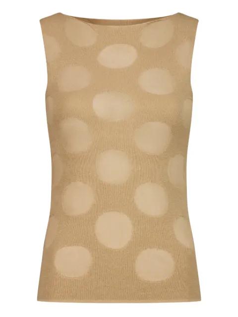Rory patterned sleeveless top by PALOMA WOOL