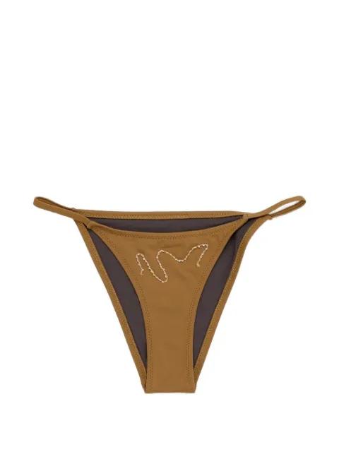 Sharpie bead-embellished bikini bottoms by PALOMA WOOL
