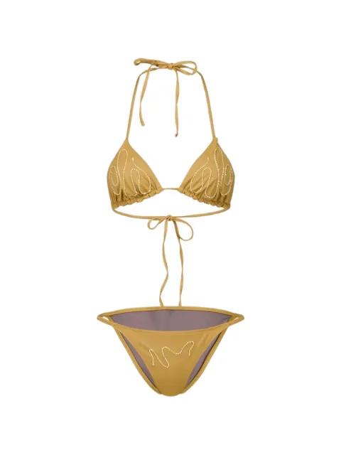 Sharpie embellished bikini set by PALOMA WOOL