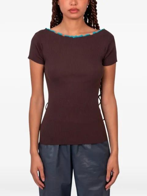 Sonbou ribbed-knit top by PALOMA WOOL