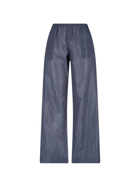 elasticated-waist wide-leg trousers by PALOMA WOOL