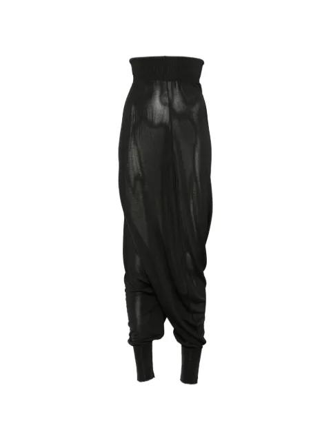 fine-knit drop-crotch trousers by PALOMA WOOL