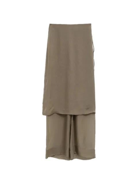 no 2481 tie skirt-trousers by PALOMA WOOL