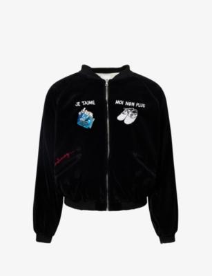Serge Souvenir Embroidered Velour Jacket by PALY HOLLYWOOD