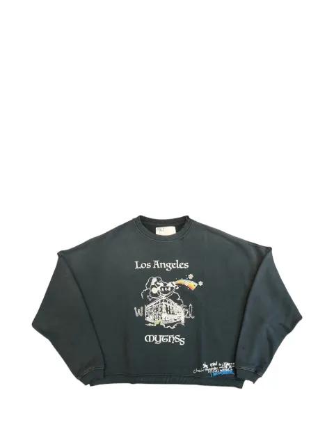 Mythss distressed-effect sweater by PALY