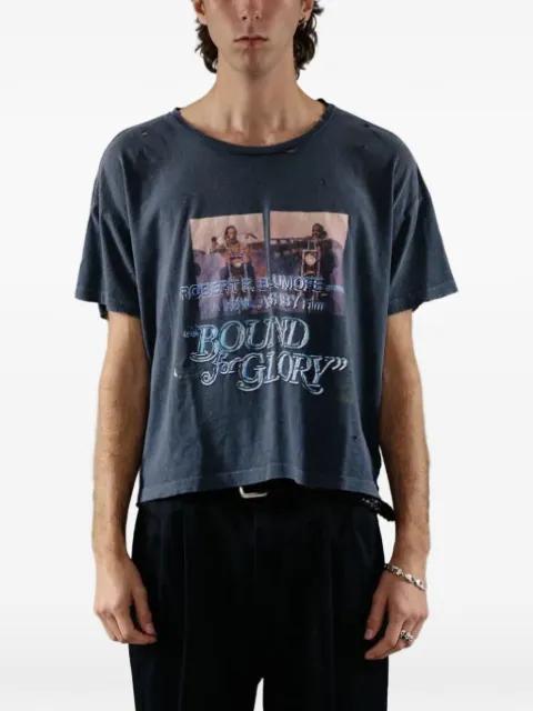bound for glory print t-shirt by PALY