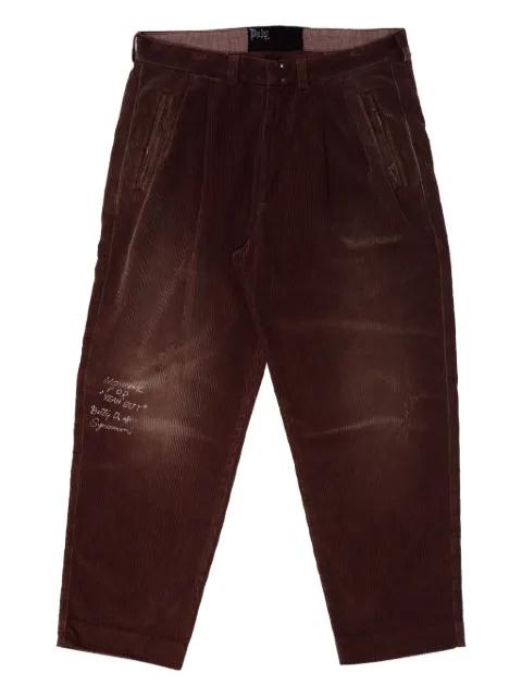 corduroy texture trousers by PALY