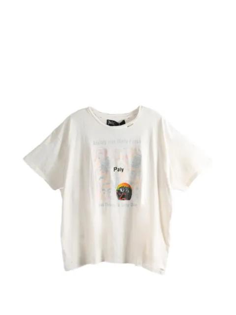 graphic-print distressed T-shirt by PALY