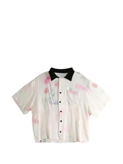 graphic-print shirt by PALY