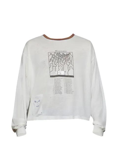long-sleeve graphic T-shirt by PALY
