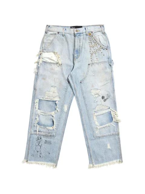 ripped studded jeans by PALY