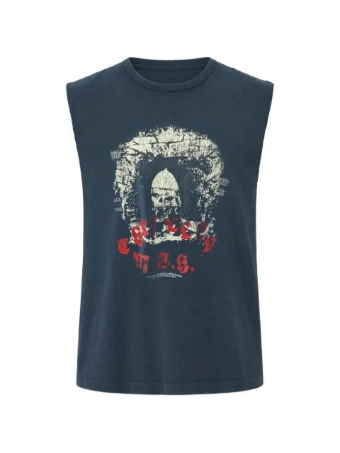 sleeveless distressed T-shirt by PALY