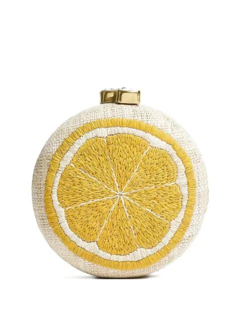 Lemon Slice clutch by PAMELA MUNSON