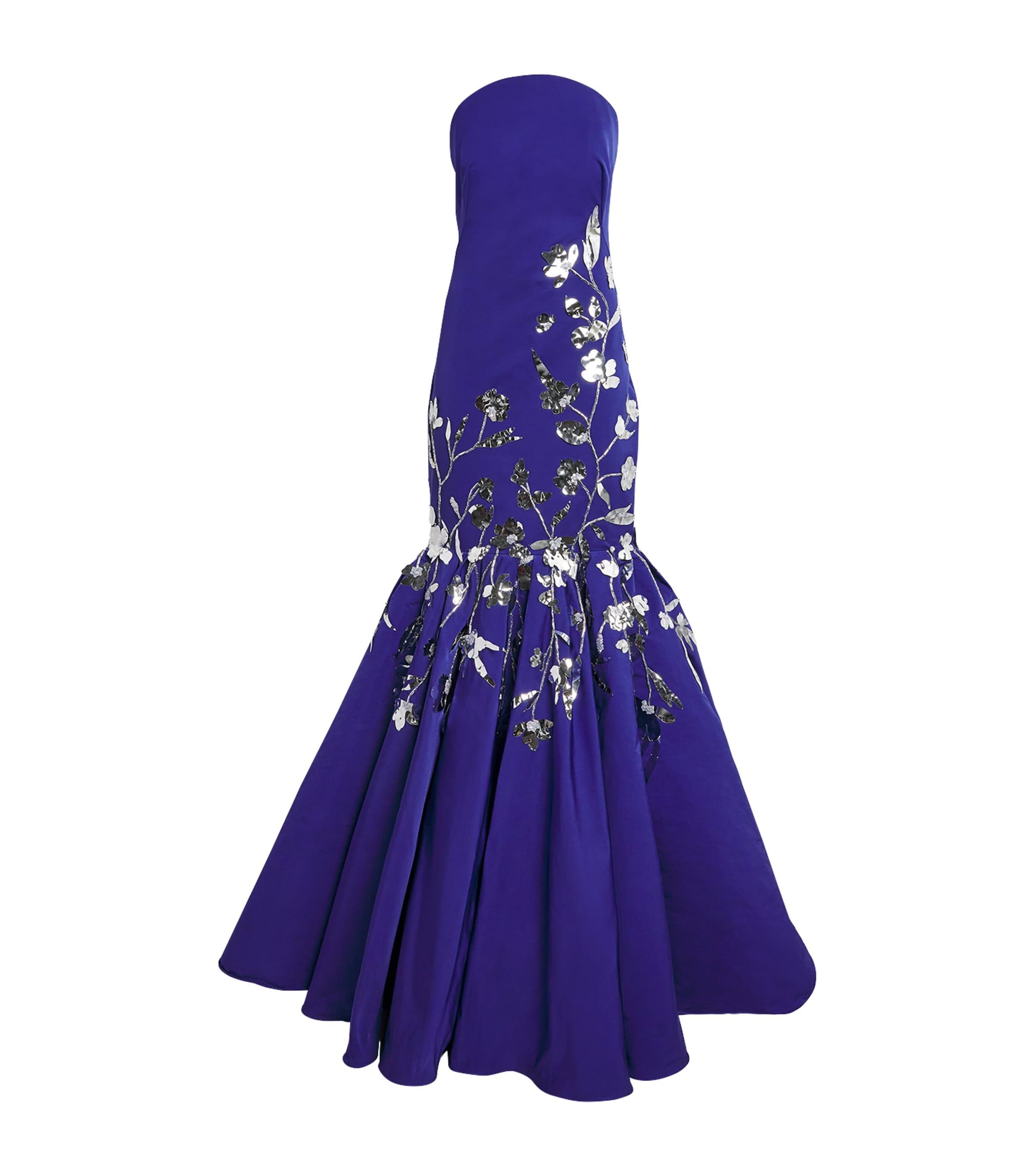 Pamella Roland Embellished Strapless Gown by PAMELLA ROLAND