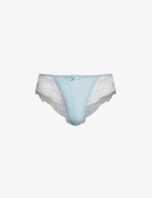 Ana mid-rise stretch-lace briefs by PANACHE