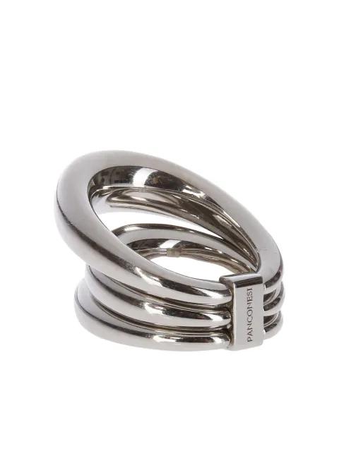 Blow Up Solar triple-band ring by PANCONESI
