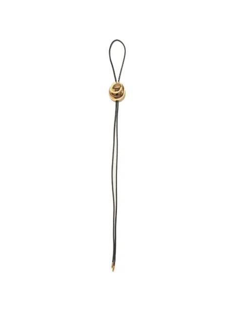 Blow Up cord bolo tie by PANCONESI