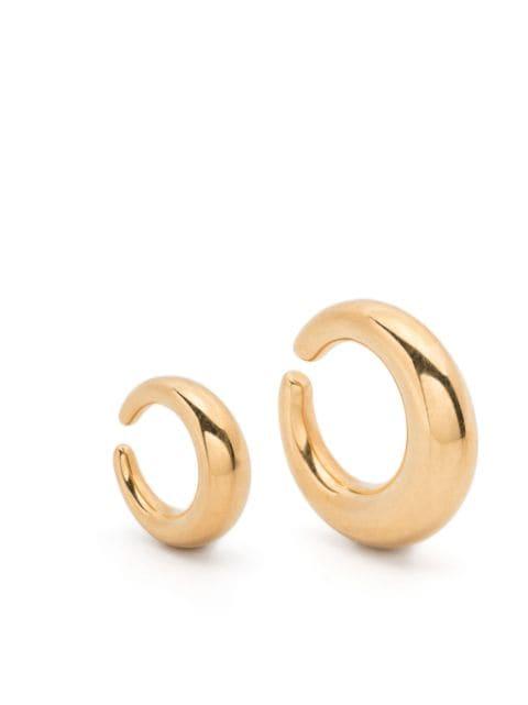 Circle ear cuffs by PANCONESI