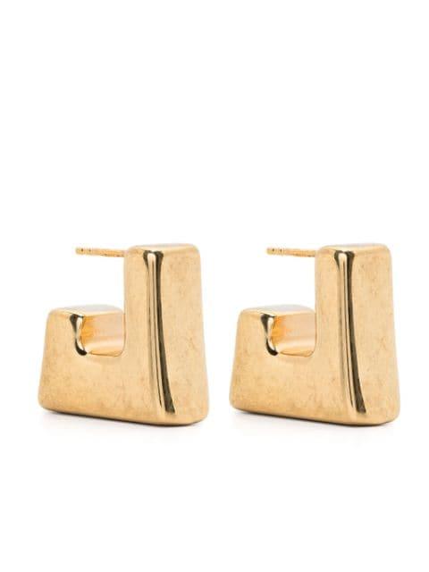 Cubo polished earrings by PANCONESI