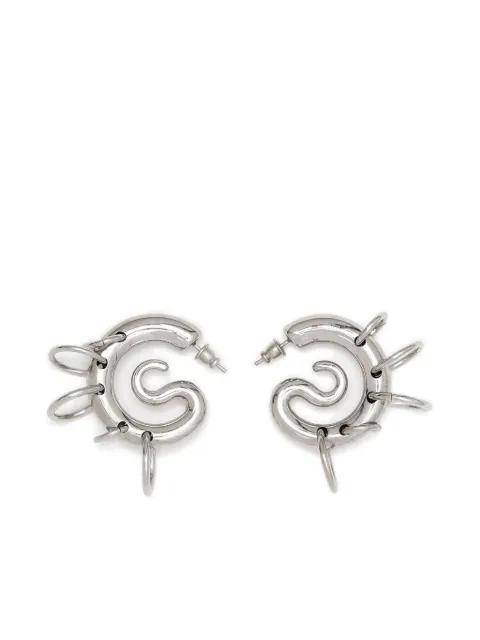 Night Sky cluster earrings by PANCONESI