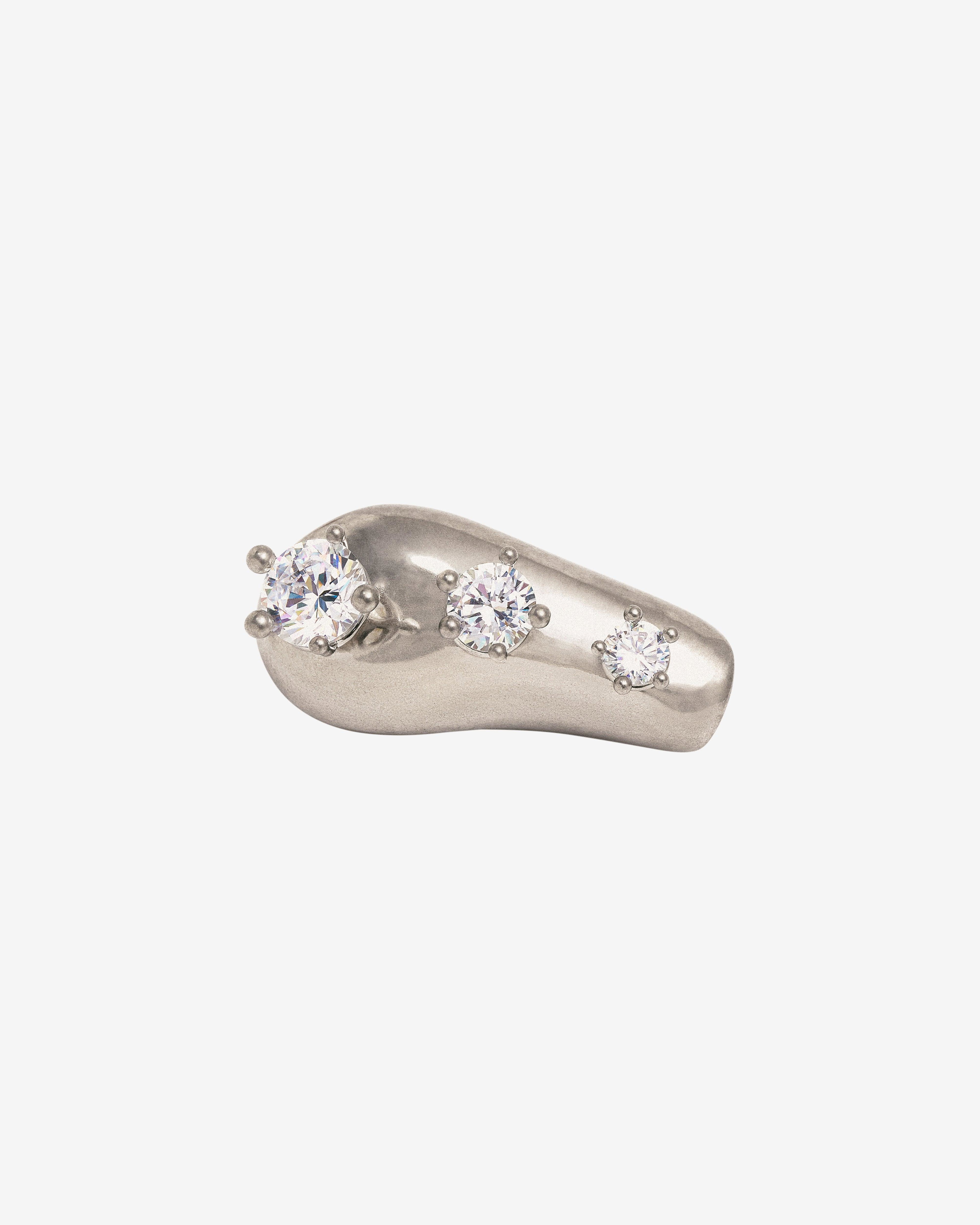 Panconesi - Diamanti Triple Ear Cuff - (Silver) by PANCONESI