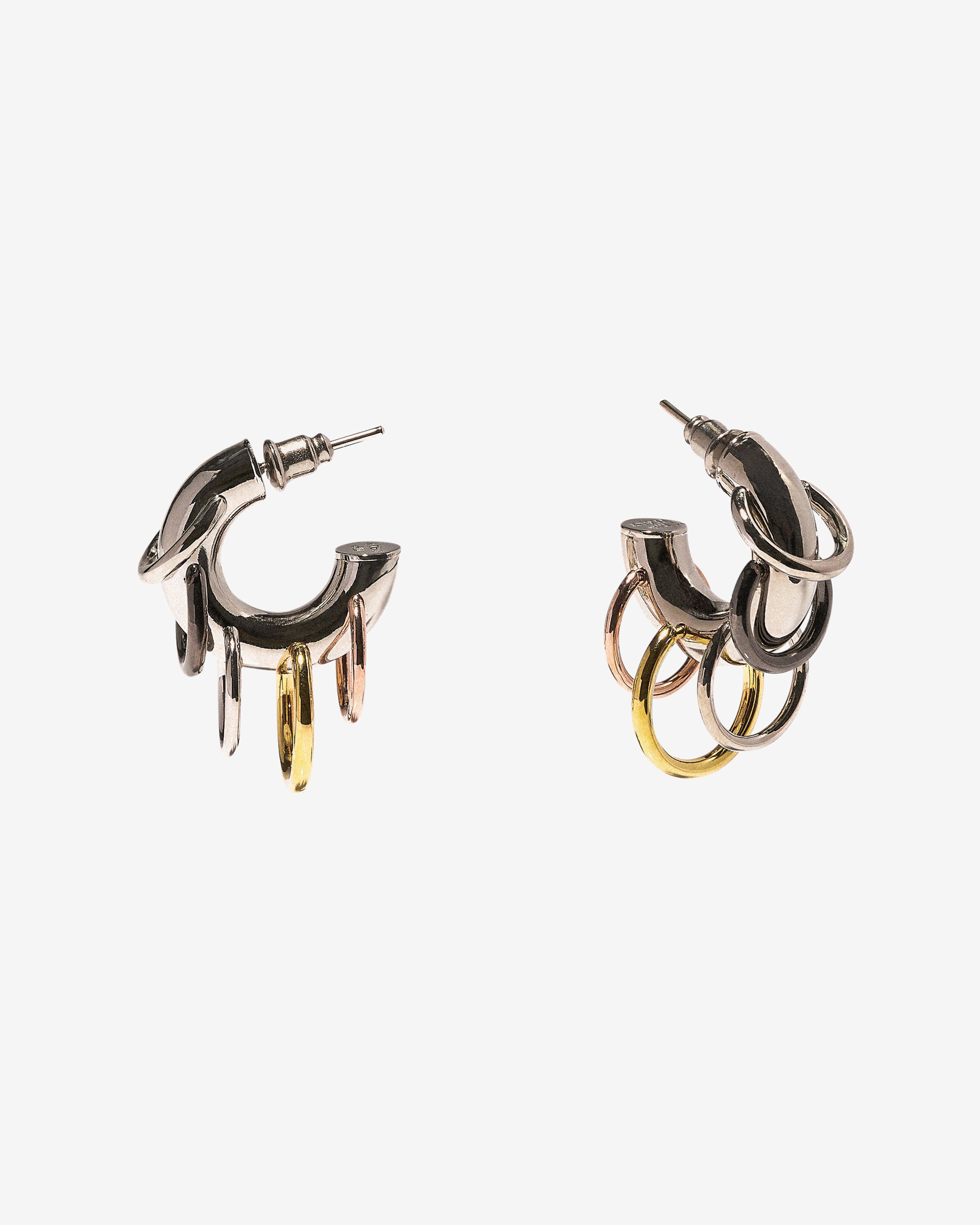 Panconesi - Pierced Hoops - (Multi) by PANCONESI